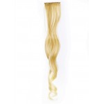 Extensie de par suvita dubla ondulata Vigurous de 45 cm cu clips SUV - 39528 Blond cu Blond Deschis Ombre